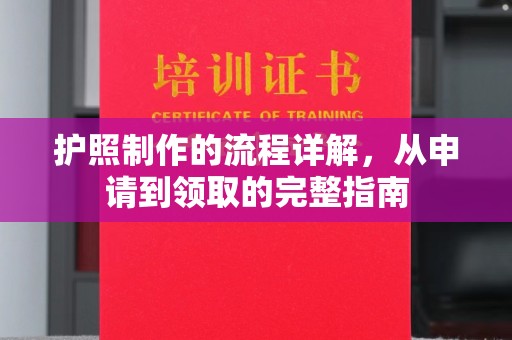 陇川护照制作的流程详解，从申请到领取的完整指南