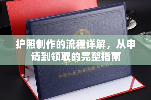 陇川护照制作的流程详解，从申请到领取的完整指南